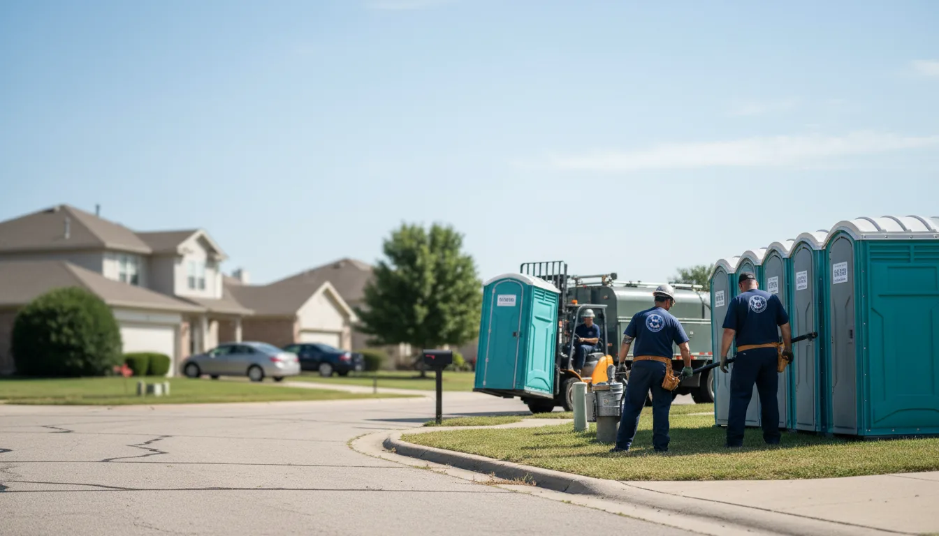 Porta Potty Rental in Crystal Springs, MS near me